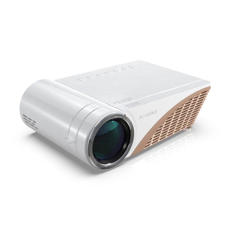 S6 1280x720 5500 Lumens Portable Home Theater LED HD Digital Projector(White) - Consumer Electronics by buy2fix | Online Shopping UK | buy2fix