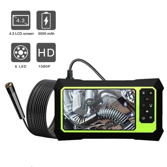 8mm 1080P IP68 Waterproof 4.3 inch Screen Single Camera Digital Endoscope, Line Length:7m - Consumer Electronics by buy2fix | Online Shopping UK | buy2fix