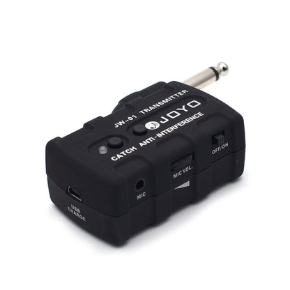 JOYO JW-01 Low Noise Portability Guitar Wireless Audio Transmitter Audio Receiver, Plug:UK Plug(Black) - String Instrument Accessories by JOYO | Online Shopping UK | buy2fix