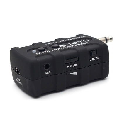 JOYO JW-01 Low Noise Portability Guitar Wireless Audio Transmitter Audio Receiver, Plug:UK Plug(Black) - String Instrument Accessories by JOYO | Online Shopping UK | buy2fix