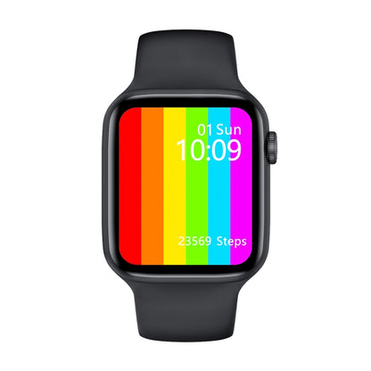 W46 1.75 inch IPS Color Screen IP68 Waterproof Smart Watch, Support Sleep Monitor / Heart Rate Monitor / Blood Pressure Monitoring(Black) - Smart Wear by buy2fix | Online Shopping UK | buy2fix