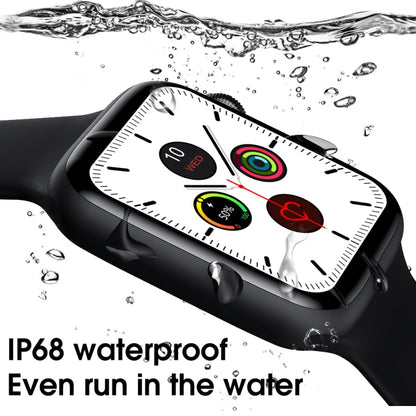 W46 1.75 inch IPS Color Screen IP68 Waterproof Smart Watch, Support Sleep Monitor / Heart Rate Monitor / Blood Pressure Monitoring(Black) - Smart Wear by buy2fix | Online Shopping UK | buy2fix