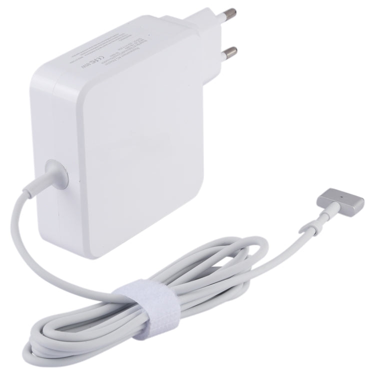 85W AC Power Adapter Portable Charger with 1.8m Charging Cable, EU Plug(White) - USB Charger by buy2fix | Online Shopping UK | buy2fix