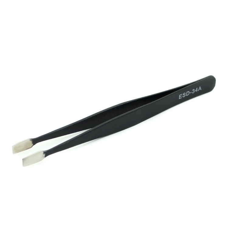 JIAFA JF-8118 9 in 1 Anti-static Precision Tweezers Set with Bag(Black) - Tweezers by JIAFA | Online Shopping UK | buy2fix