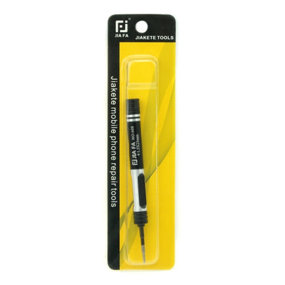 JIAFA JF-608-01 Cross 1.5 Mobile Phone Repair Screwdriver(Black) - Screwdriver by JIAFA | Online Shopping UK | buy2fix