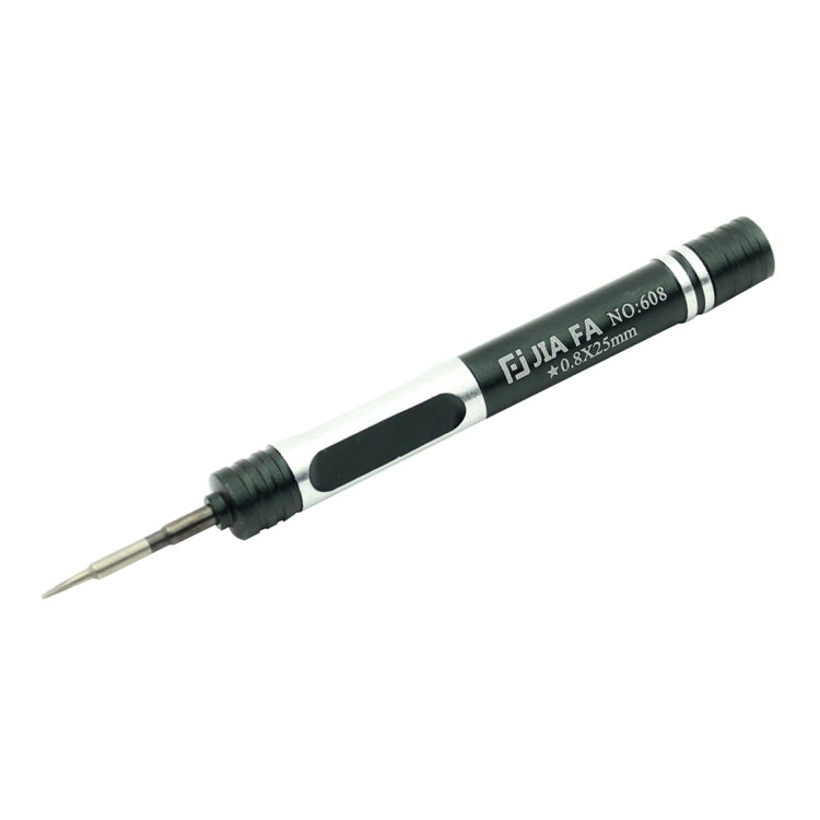 JIAFA JF-608-02 Five Star 0.8 Screwdriver for iPhone Charging Port Screws(Black) - Screwdriver by JIAFA | Online Shopping UK | buy2fix