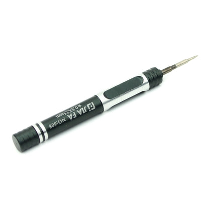 JIAFA JF-608-02 Five Star 0.8 Screwdriver for iPhone Charging Port Screws(Black) - Screwdriver by JIAFA | Online Shopping UK | buy2fix