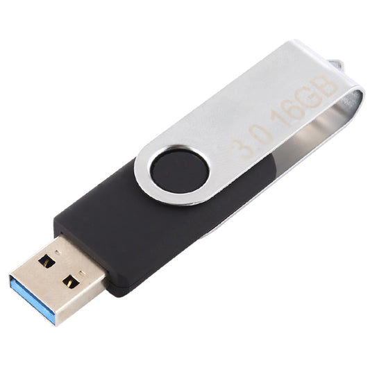 16GB Twister USB 3.0 Flash Disk USB Flash Drive (Black) - USB Flash Drives by buy2fix | Online Shopping UK | buy2fix