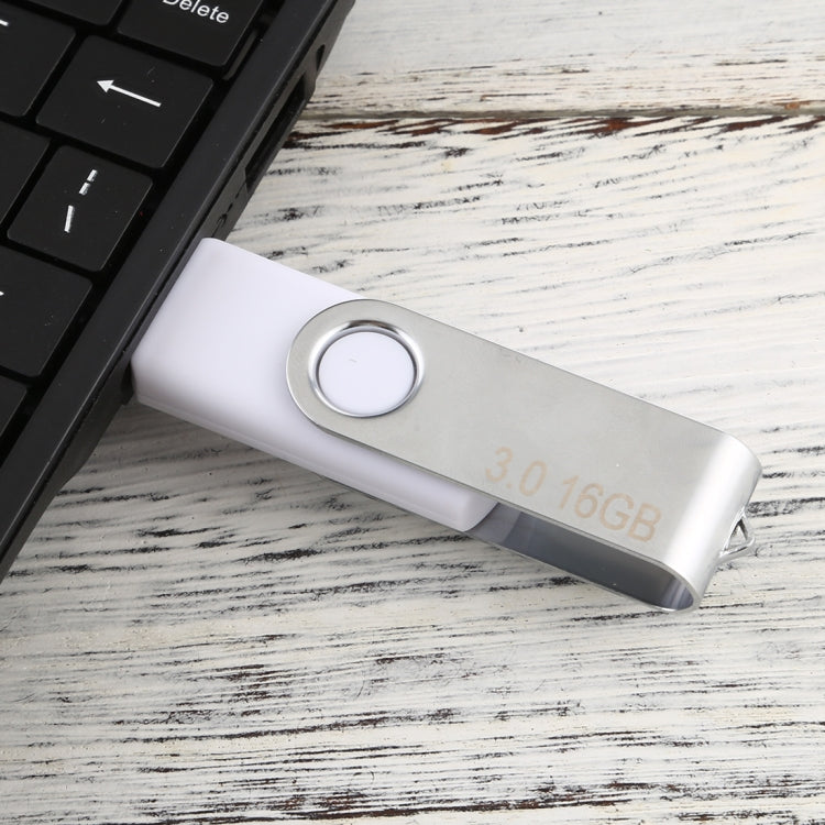 16GB Twister USB 3.0 Flash Disk USB Flash Drive (White) - USB Flash Drives by buy2fix | Online Shopping UK | buy2fix