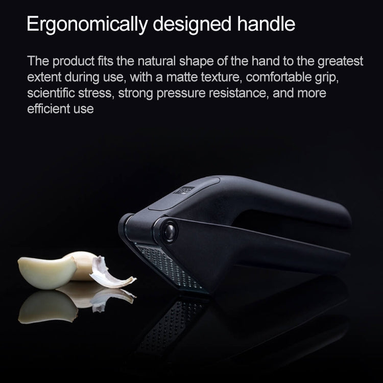 Original Xiaomi Youpin Huohou Garlic Presser Manual Garlic Mincer Chopping Garlic Tools(Black) - Stirrer & Squeezer by Xiaomi | Online Shopping UK | buy2fix