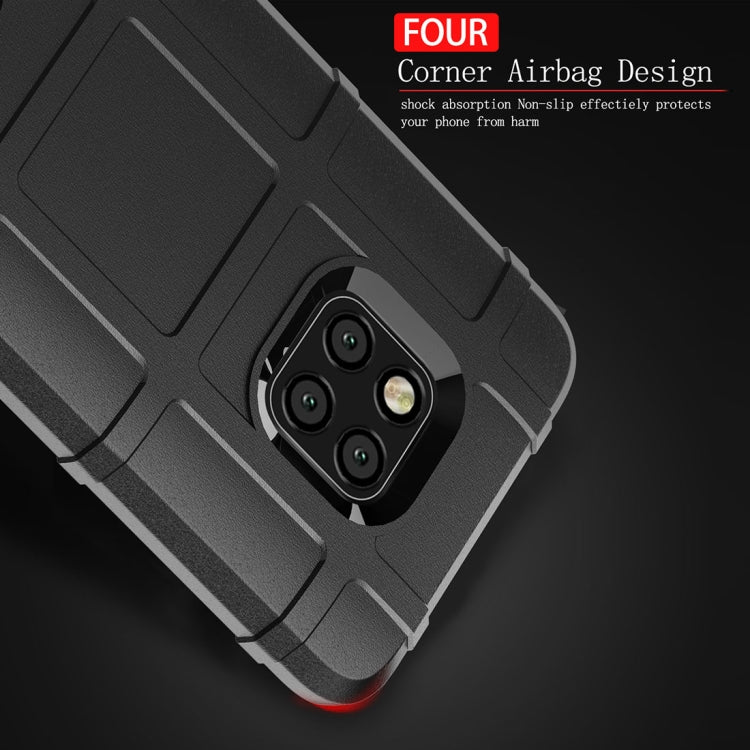 Shockproof Full Coverage Silicone Case for Huawei Mate 20 Pro Protector Cover (Black) - Mobile Accessories by buy2fix | Online Shopping UK | buy2fix