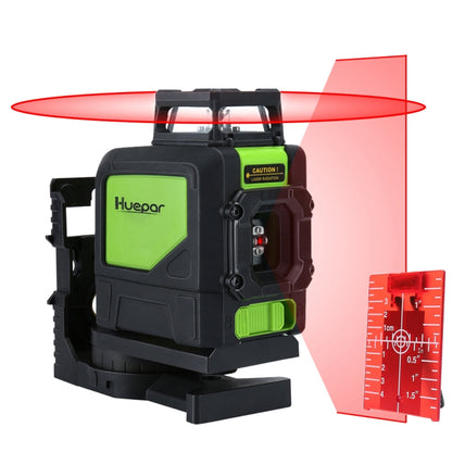 901CR H360 Degrees / V130 Degrees Laser Level Covering Walls and Floors 5 Line Red Beam IP54 Water / Dust proof(Red) - Consumer Electronics by buy2fix | Online Shopping UK | buy2fix