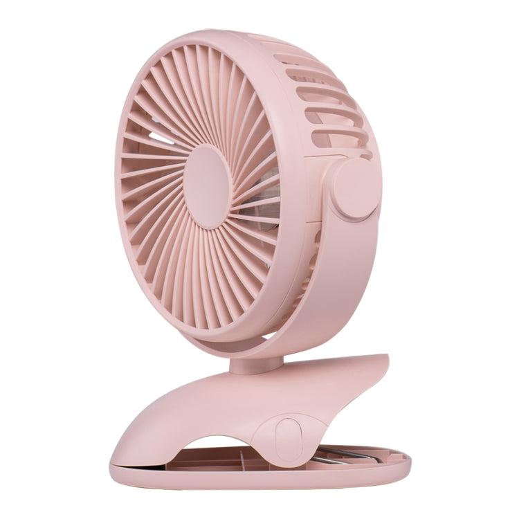 OCUBE D603 4W USB Charging Portable Desktop Fan Clip Fan,  with 4 Speed Control (Pink) - Consumer Electronics by OCUBE | Online Shopping UK | buy2fix