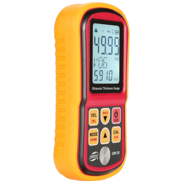 BENETECH GM130 Ultrasonic Thickness Meter Tester Gauge, Measure Range: 1.00~300.0mm - Coating Thickness Gauge by BENETECH | Online Shopping UK | buy2fix