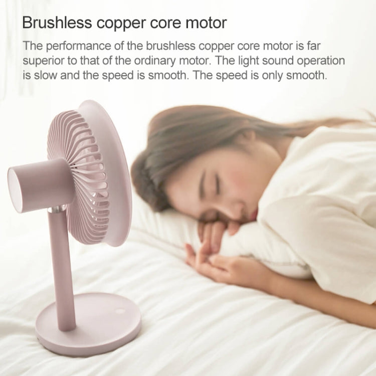 Original Xiaomi Youpin SOLOVE USB Charging Desktop Electric Fan Dormitory Office Mini Fan, with 3 Speed Control(White) - Electric Fans by Xiaomi | Online Shopping UK | buy2fix