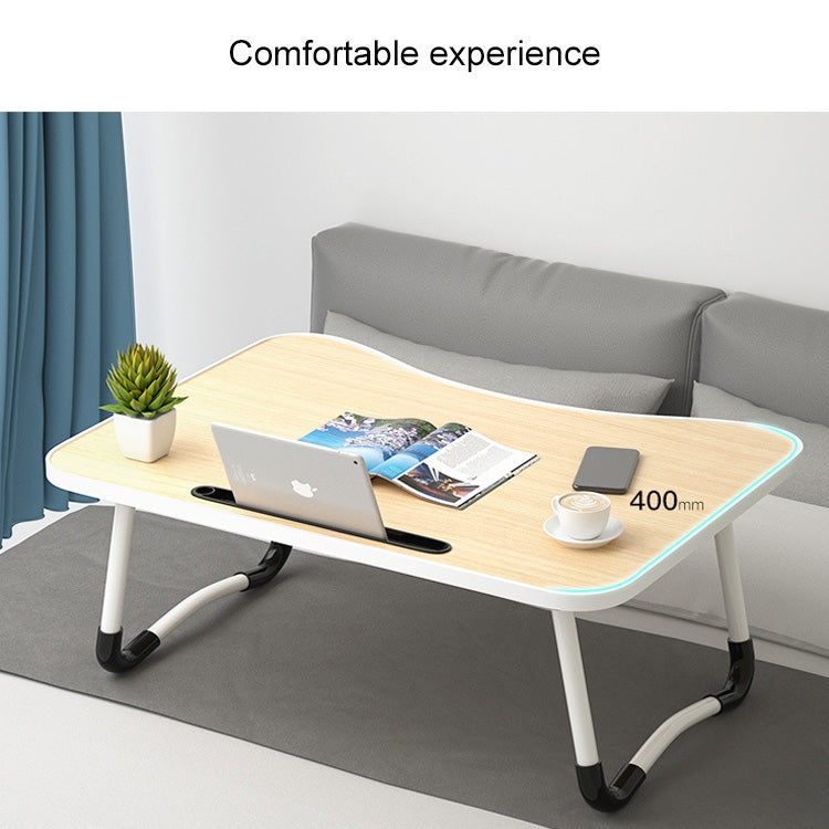 W-shaped Non-slip Legs Pattern Adjustable Folding Portable Laptop Desk with Card Slot (Underwater World) - Computer & Networking by buy2fix | Online Shopping UK | buy2fix
