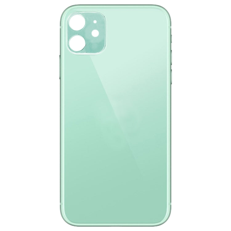 Glass Battery Back Cover for iPhone 11(Green) - Back Cover by buy2fix | Online Shopping UK | buy2fix