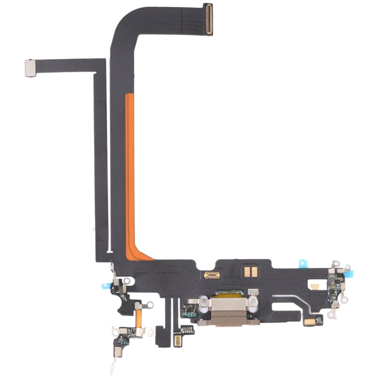 For iPhone 13 Pro Max Charging Port Flex Cable (Gold) - Repair & Spare Parts by buy2fix | Online Shopping UK | buy2fix