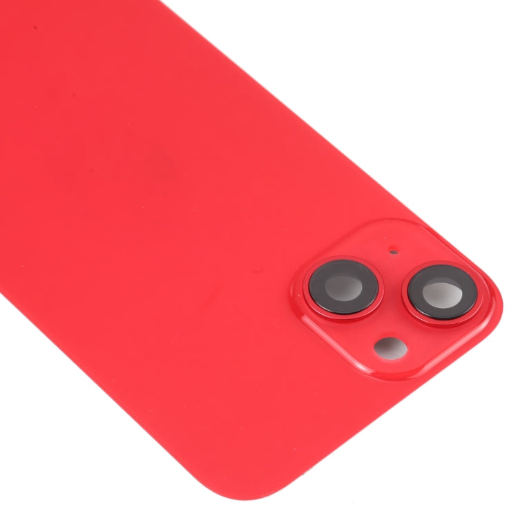 For iPhone 14 Plus Back Housing Cover with Camera Lens(Red) - Repair & Spare Parts by buy2fix | Online Shopping UK | buy2fix