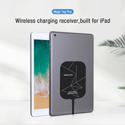 NILLKIN NKR01 For iPad 9.7 / 10.2 inch & iPad Air 10.5 inch & iPad Pro 10.5 inch Long Magic Tag Plus QI Standard Wireless Charging Receiver with 8 Pin Port - Mobile Accessories by NILLKIN | Online Shopping UK | buy2fix