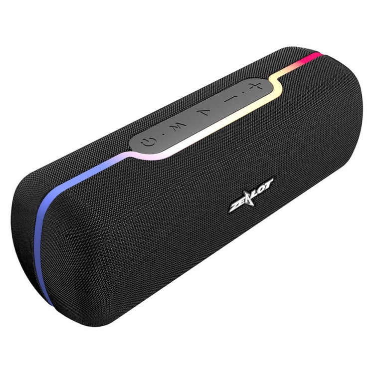 ZEALOT S55 Portable Stereo Bluetooth Speaker with Built-in Mic, Support Hands-Free Call & TF Card & AUX (Black) - Desktop Speaker by ZEALOT | Online Shopping UK | buy2fix