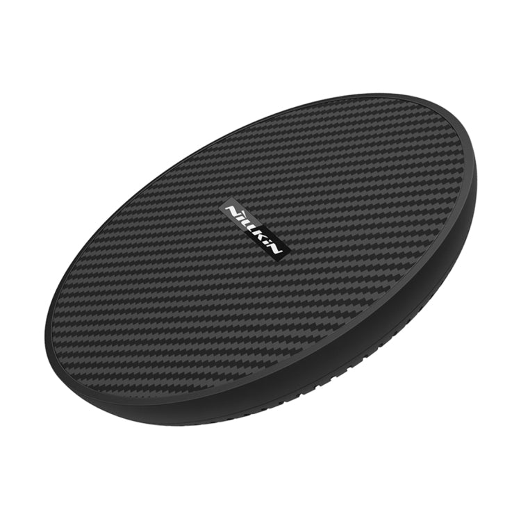 NILLKIN Power Flash Aramid Fiber Qi Standard Wireless Charger Charging Pad (Black) - Wireless Charger by NILLKIN | Online Shopping UK | buy2fix