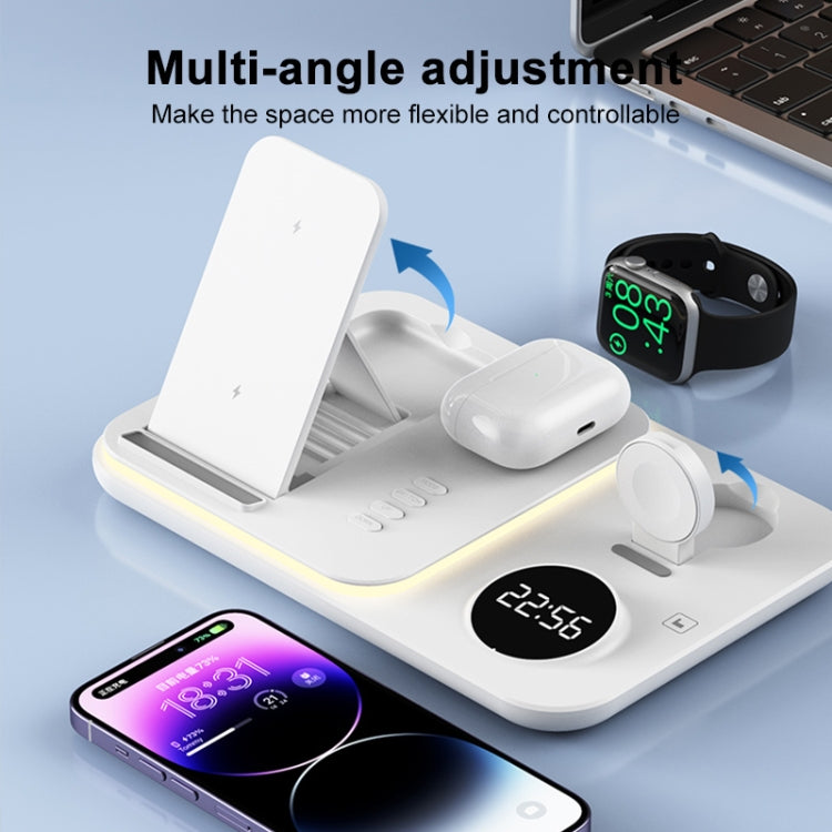 30W 4 in 1 Multifunctional Wireless Charger (Black) - Wireless Charger by buy2fix | Online Shopping UK | buy2fix