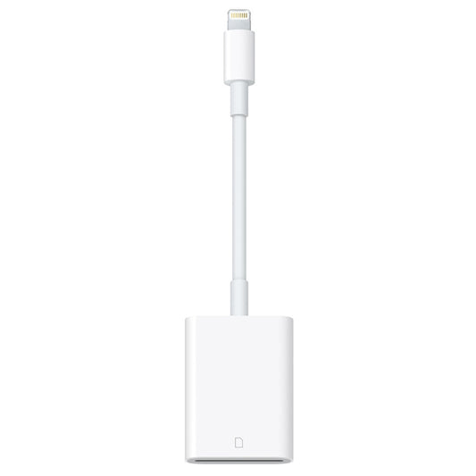 8 Pin to SD Card Camera Reader Adapter, Support iOS 9.2-11 System, For iPhone, iPad(White) - Converter & Adapter by buy2fix | Online Shopping UK | buy2fix