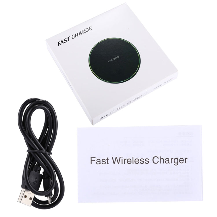 Q21 Fast Charging Wireless Charger Station with Indicator Light(Gold) - Apple Accessories by buy2fix | Online Shopping UK | buy2fix