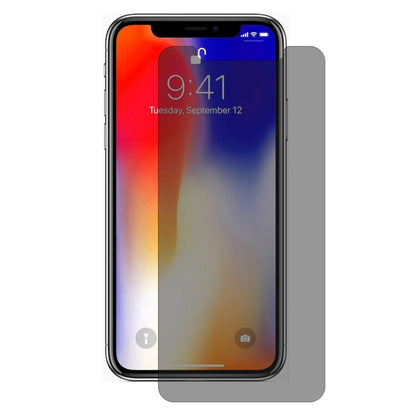 For iPhone XS Max ENKAY Hat-Prince 0.26mm 9H 2.5D Privacy Anti-glare Tempered Glass Film - iPhone XS Max Tempered Glass by ENKAY | Online Shopping UK | buy2fix