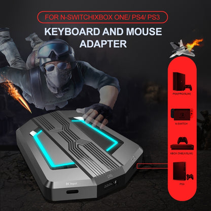 HXSJ P6 Keyboard Mouse Converter -  by HXSJ | Online Shopping UK | buy2fix