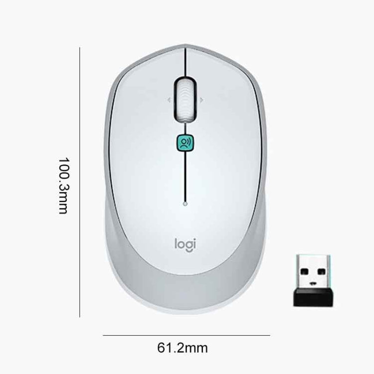 Logitech Voice M380 4 Buttons Smart Voice Input Wireless Mouse (Pink) - Wireless Mice by Logitech | Online Shopping UK | buy2fix