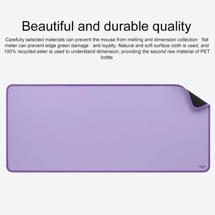 Logitech Keyboard Mouse Desk Mat Pad (Purple) - Mouse Pads by Logitech | Online Shopping UK | buy2fix