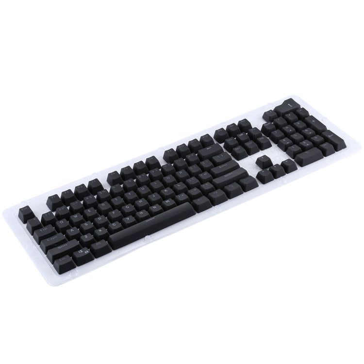 104 Keys Double Shot PBT Backlit Keycaps for Mechanical Keyboard(Black) - Silicone / Sticker by buy2fix | Online Shopping UK | buy2fix