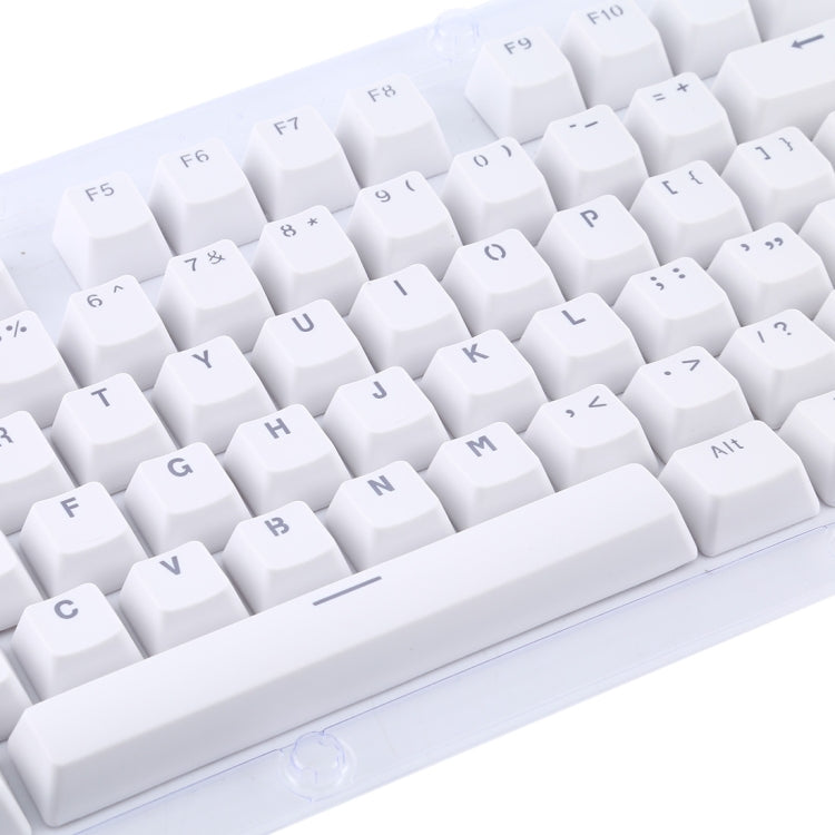 104 Keys Double Shot PBT Backlit Keycaps for Mechanical Keyboard (White) -  by buy2fix | Online Shopping UK | buy2fix