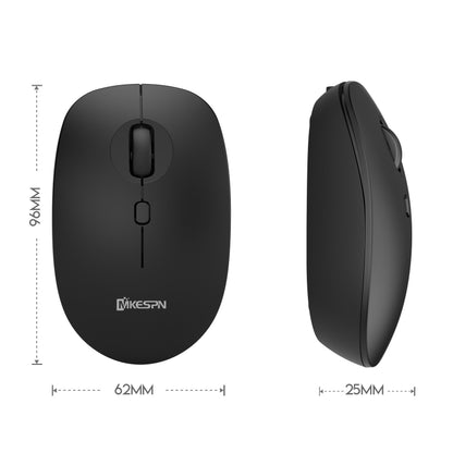 MKESPN 859 2.4G Wireless Mouse (Black) - Wireless Mice by MKESPN | Online Shopping UK | buy2fix