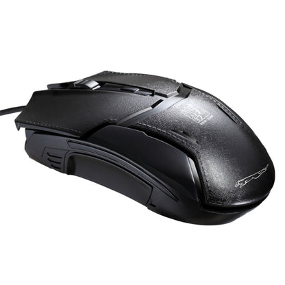 Chasing Leopard 179 USB 1600DPI Three-speed Adjustable Wired Optical Gaming Mouse, Length: 1.3m(Black) - Computer & Networking by Chasing Leopard | Online Shopping UK | buy2fix