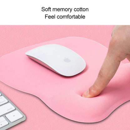 MONTIAN MF-01 Oval Slow Rebound Memory Cotton Soft Bracer Mouse Pad(Grey) - Mouse Pads by buy2fix | Online Shopping UK | buy2fix