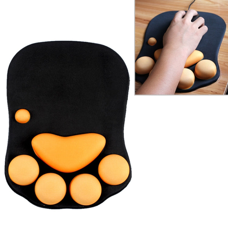 MONTIAN Cat Claw Shape Slow Soft Bracer Non-slip Silicone Mouse Pad - Mouse Pads by REMAX | Online Shopping UK | buy2fix