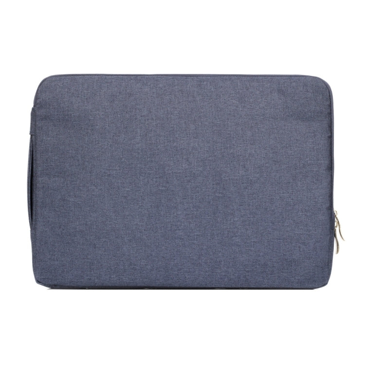 15.4 inch Universal Fashion Soft Laptop Denim Bags Portable Zipper Notebook Laptop Case Pouch for MacBook Air / Pro, Lenovo and other Laptops, Size: 39.2x28.5x2cm (Dark Blue) - 15 inch by buy2fix | Online Shopping UK | buy2fix