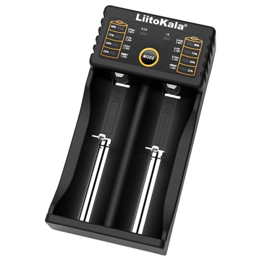LiitoKala lii-202 USB Output Intelligent Battery Charger for Li-ion IMR 18650, 18490, 18350, 17670, 17500, 16340(RCR123), 14500, 10440 - Consumer Electronics by buy2fix | Online Shopping UK | buy2fix