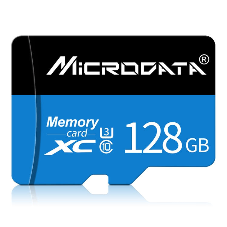 MICRODATA 128GB U3 Blue and Black TF(Micro SD) Memory Card - Micro SD Card by MiCRODATA | Online Shopping UK | buy2fix