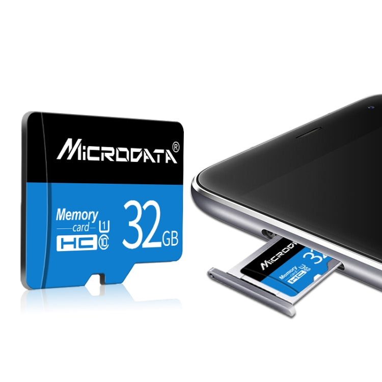 MICRODATA 128GB U3 Blue and Black TF(Micro SD) Memory Card - Micro SD Card by MiCRODATA | Online Shopping UK | buy2fix