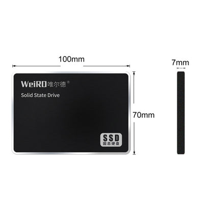 WEIRD S500 120GB 2.5 inch SATA3.0 Solid State Drive for Laptop, Desktop - Computer & Networking by buy2fix | Online Shopping UK | buy2fix