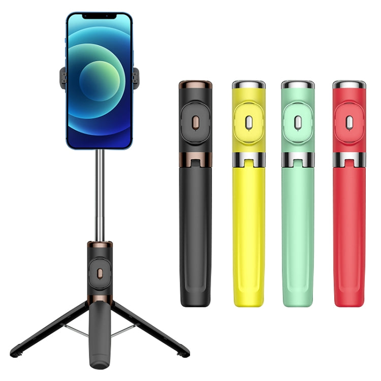 Bluetooth Remote Control Tripod Selfie Stick (Black) - Consumer Electronics by buy2fix | Online Shopping UK | buy2fix