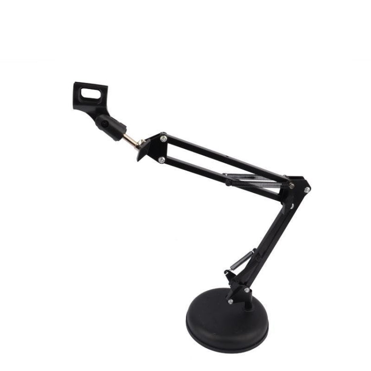 360 Degree Rotating Universal Cantilever Single Microphone Mobile Phone Disc Desktop Stand - Consumer Electronics by buy2fix | Online Shopping UK | buy2fix