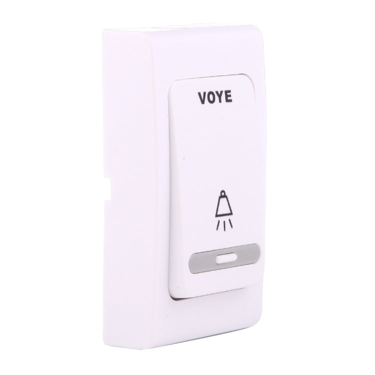 VOYE V004B2 Wireless Smart Music Home Doorbell with Dual Receiver, Remote Control Distance: 120m (Open Air) - Wireless Doorbell by VOYE | Online Shopping UK | buy2fix