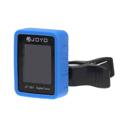 JOYO JT-301 Clip-on Electric Digital Tuner Universal Portable with Silica Gel Cover for Guitar Chromatic Bass Ukulele Violin (Blue) - String Instrument Accessories by JOYO | Online Shopping UK | buy2fix