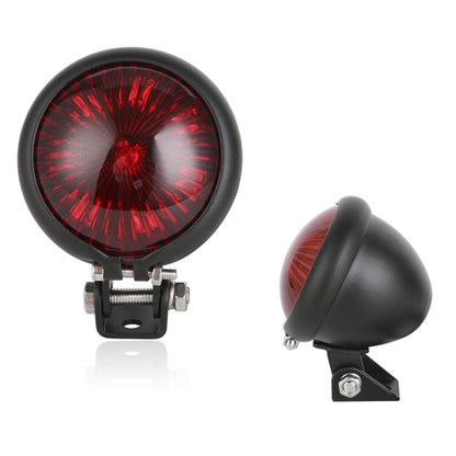 Speedpark 12V Motorcycle Modified Tail Light Brake Light for Harley(Black Red) - Signal Lights by Speedpark | Online Shopping UK | buy2fix