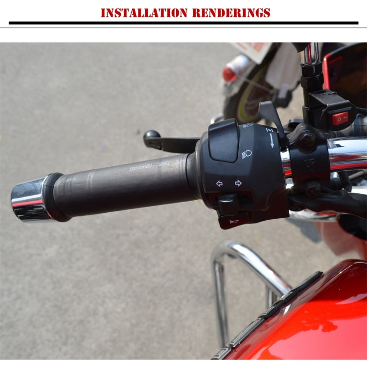 CS-054B1 Third Generation Motorcycle Modified Electric Heating Hand Cover Heated Grip Handlebar - Grips by buy2fix | Online Shopping UK | buy2fix